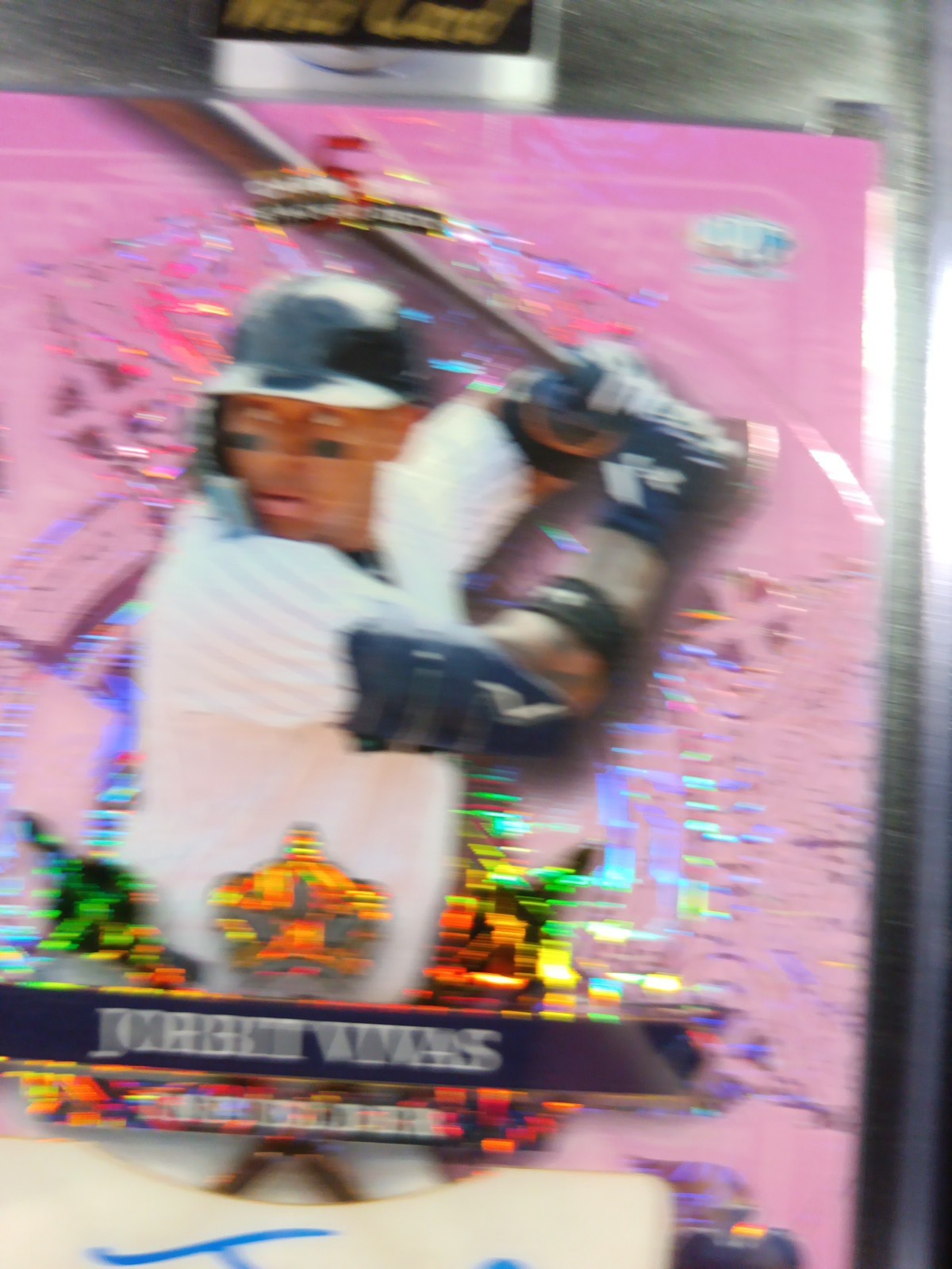 Jorbit Vivas #1/1 Superfractor Autograph Rare Rookie MLB Baseball Card Prizm