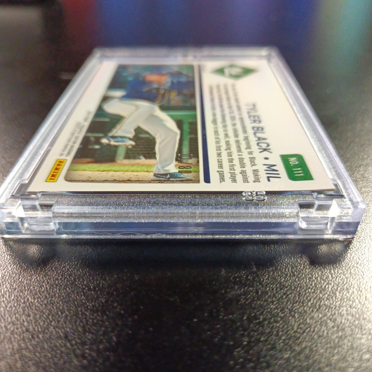 Tyler Black # /10 Panini Prospects Gold Prizm Refractor Baseball Card MLB