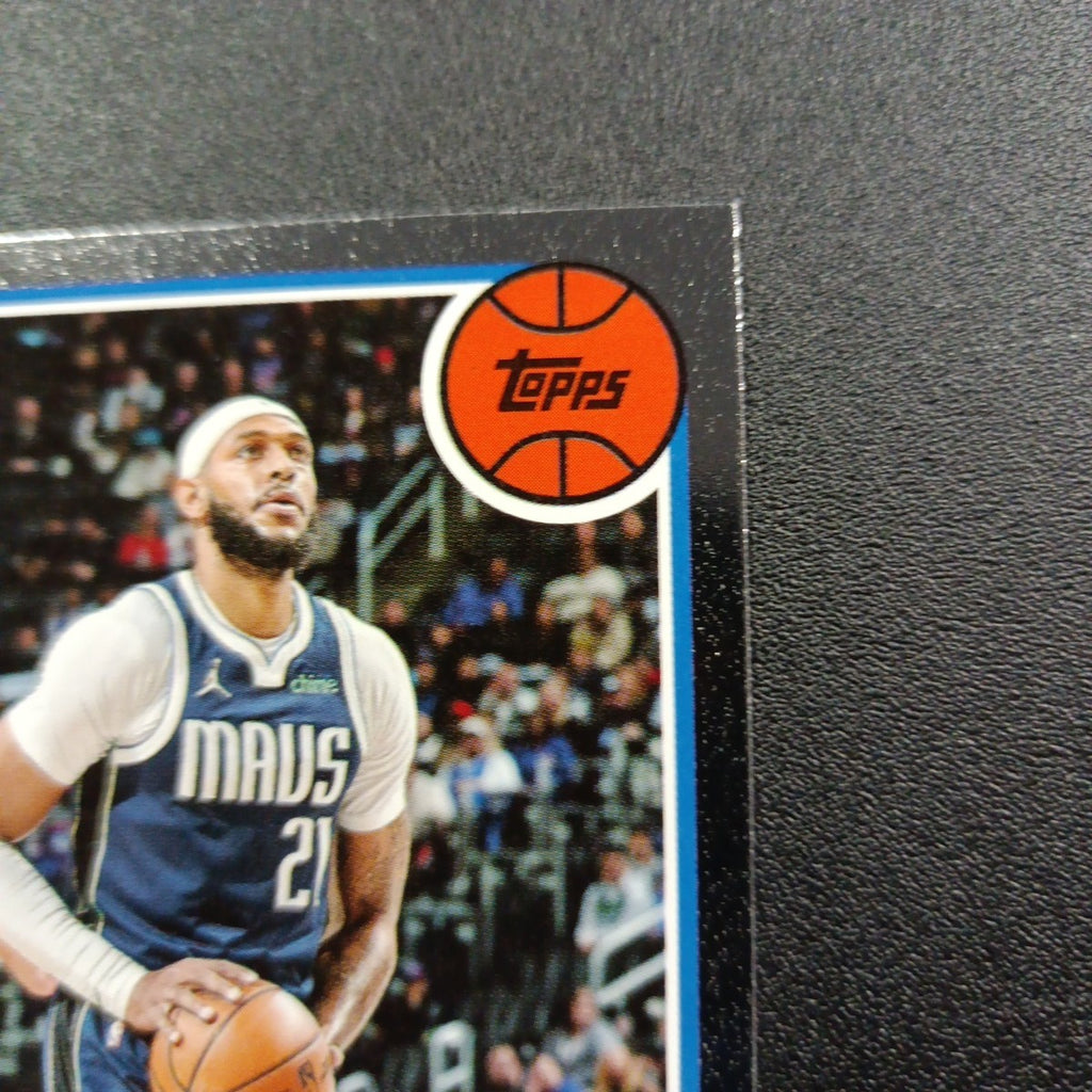 2025-26 Topps Basketball Card Daniel Gafford Silver Foil 45th Anniversary