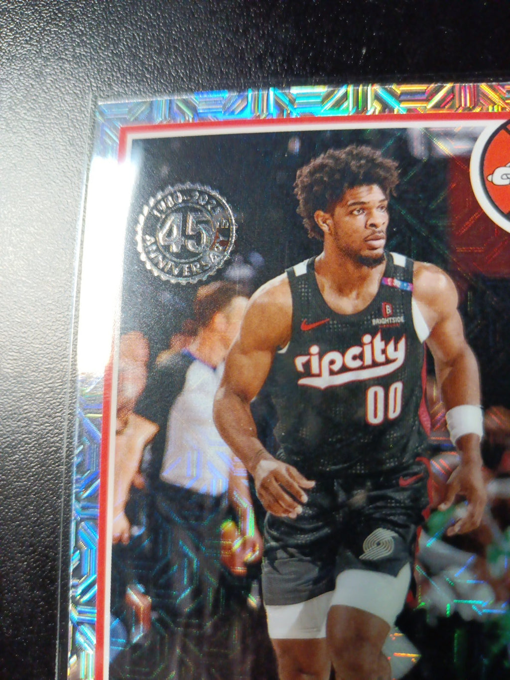 Mojo Refractor Scoot Henderson 45th Anniversary Card 25-26 Topps Basketball 