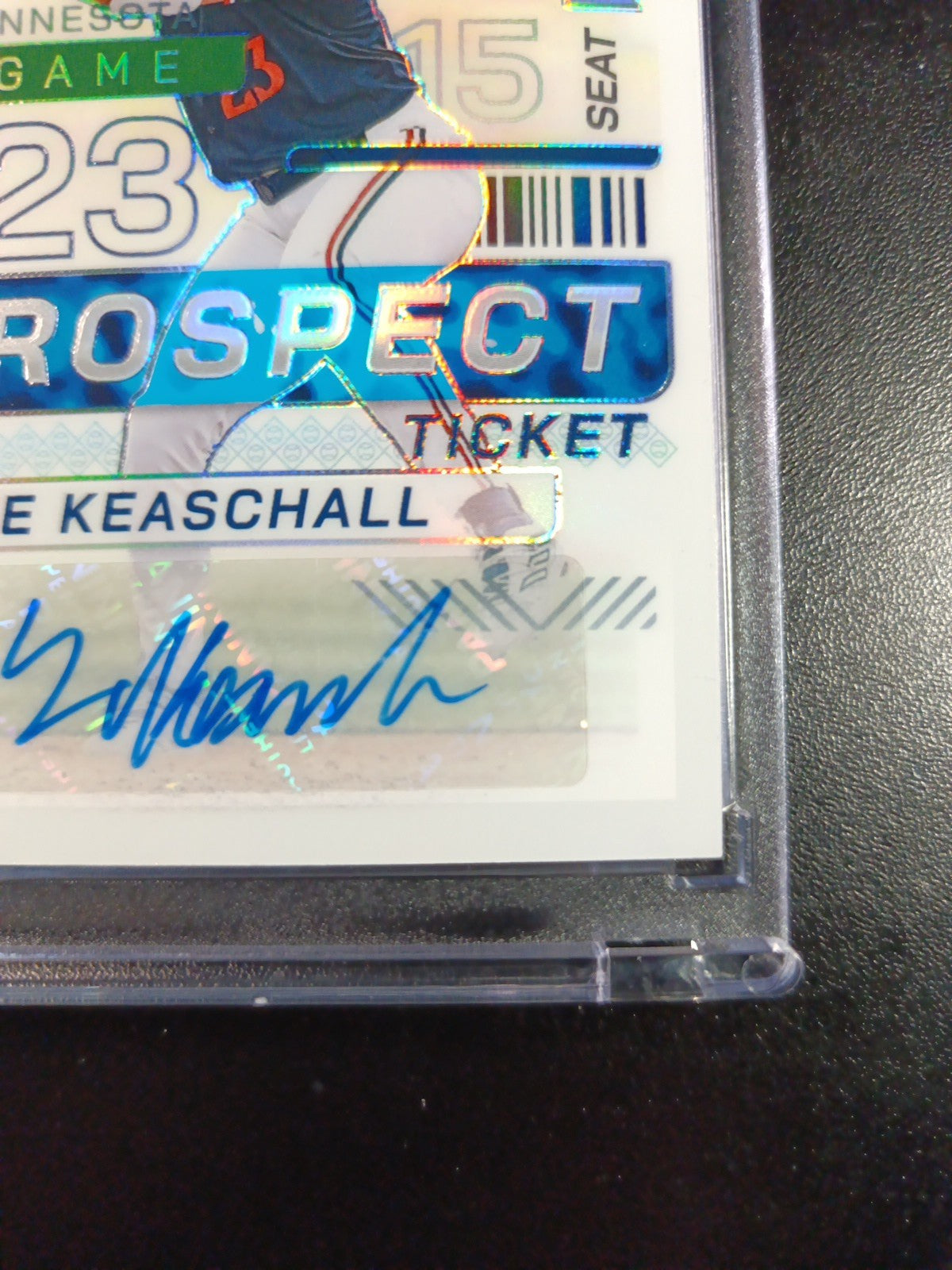 Twins Rookie Autograph Luke Keaschall Prospect Rare Baseball Card 