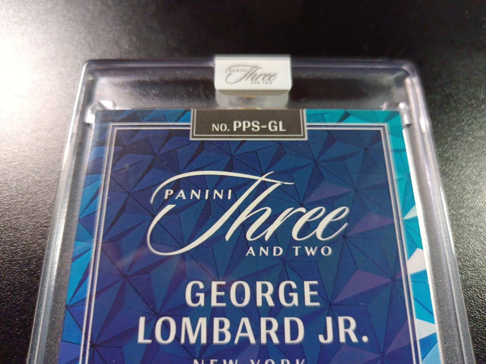 Autograph George Lombard Jr # 2/10 Gold Foil Panini W/ Case Yankees Rookie  /10