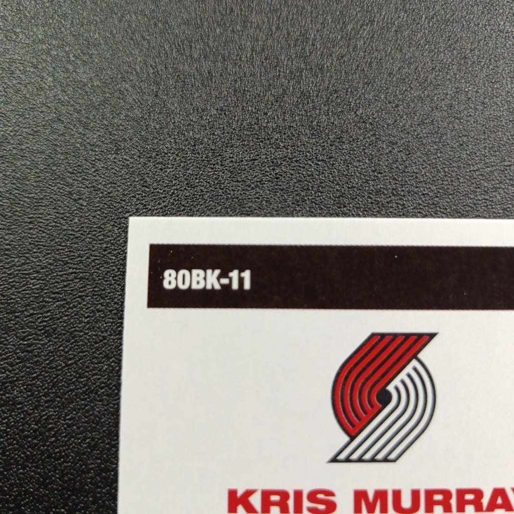 2025-26 Topps Basketball Card Kris Murray Silver Foil 45th Anniversary