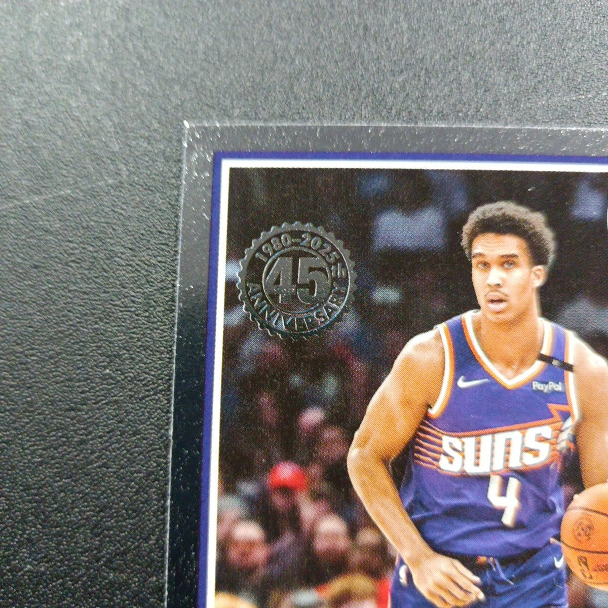 2025-26 Topps Basketball Card Oso Ighodaro Silver Foil 45th Anniversary