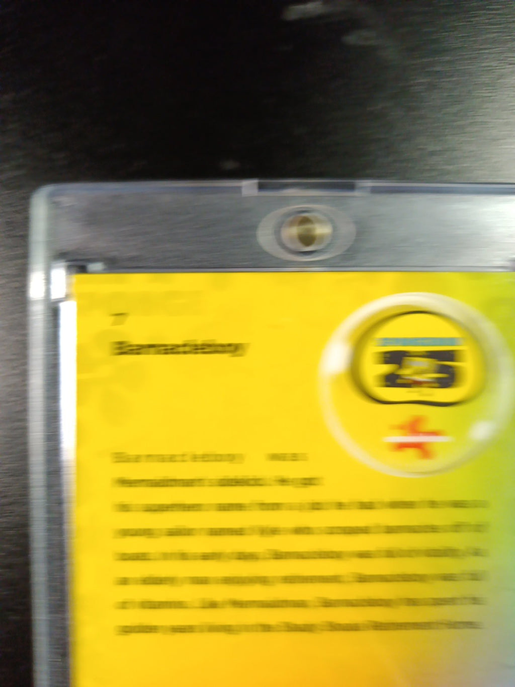 SpongeBob 130/150 Barnacleboy Mermaid Man Blue Refractor Card Topps Chrome /150