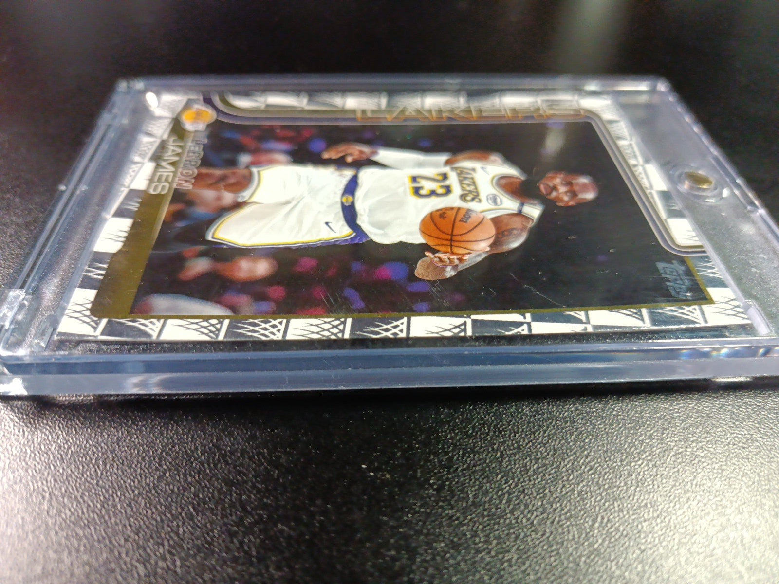 LeBron James Season Tip Off Gold Foil Card 2025-26 Topps Basketball Card Lakers