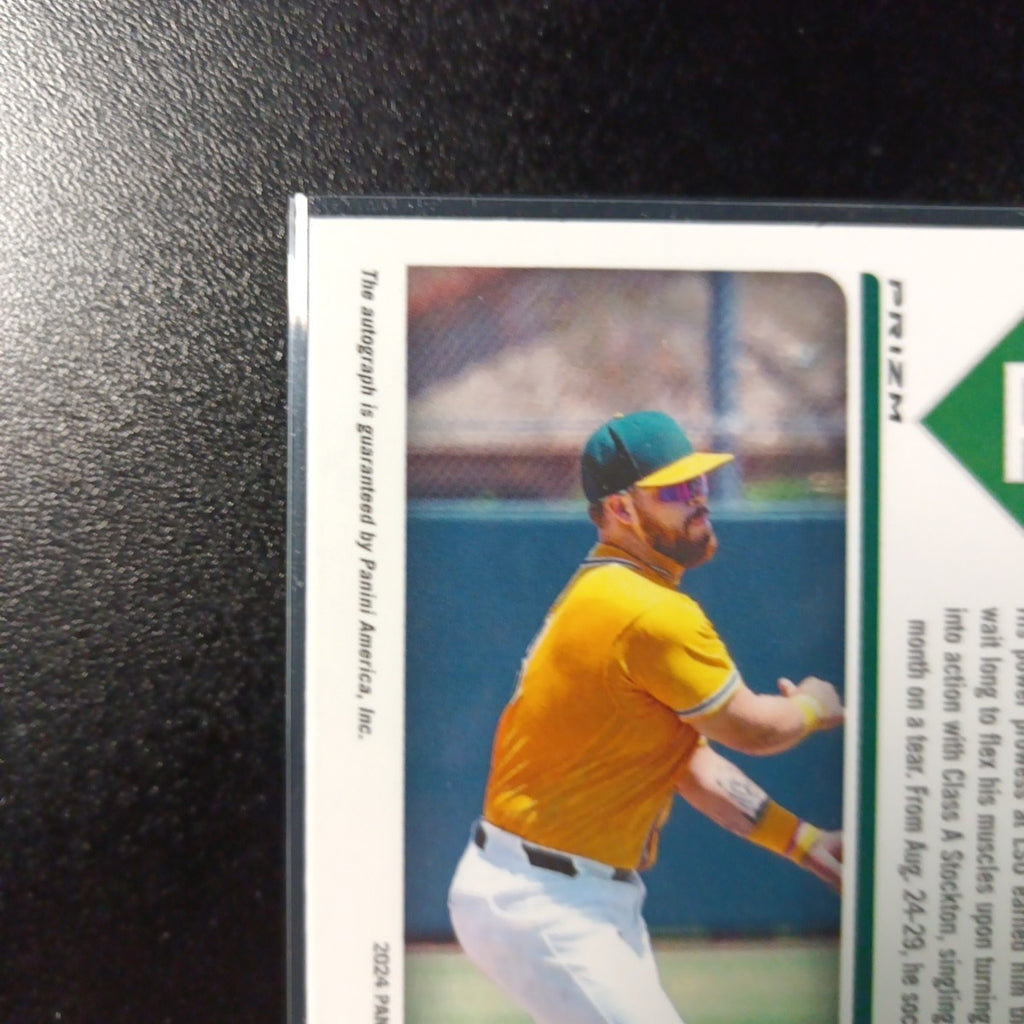 Checkered Red Prizm # /99 Auto Tommy White Panini Prospect Rookie Baseball Card