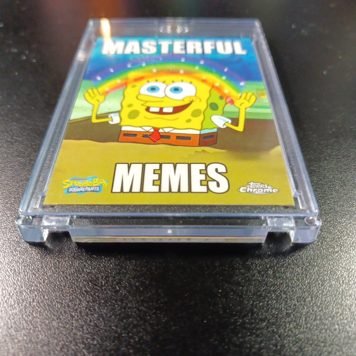 SpongeBob Masterful Memes Imaginaaation pongeBob Card Topps Case Hit MM-4