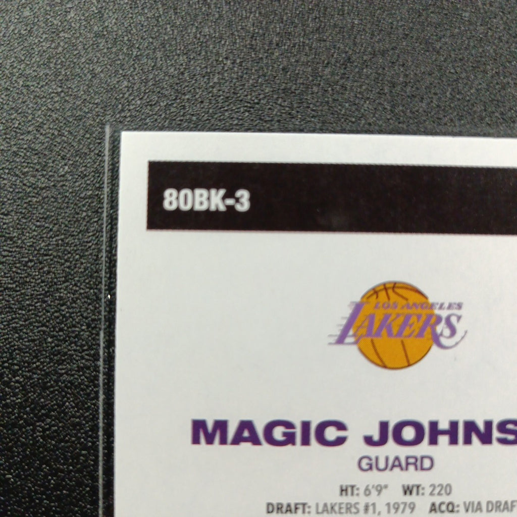 2025-26 Topps Basketball Card Magic Johnson Silver Foil 45th Anniversary