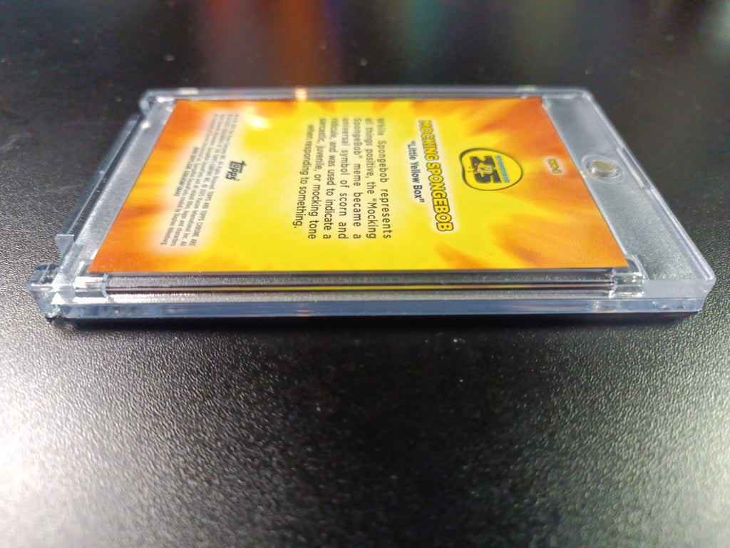 SpongeBob Masterful Memes Mocking SpongeBob Card Topps Case Hit MM-5