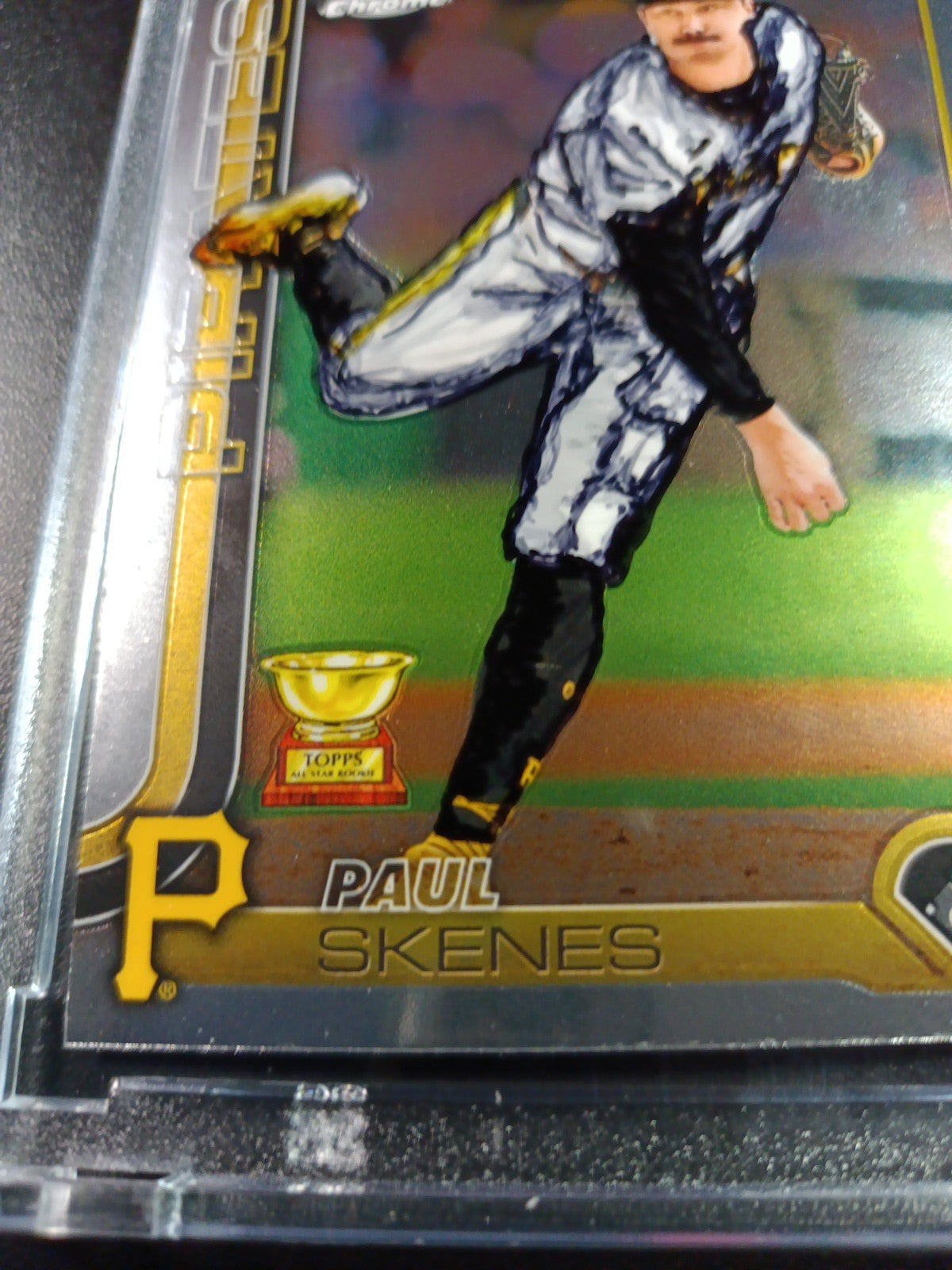 Paul Skenes Artist Sketch Baseball Card Topps All Star Rookie 2025 Gift Idea