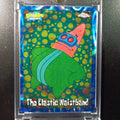 SpongeBob # /99 Blue Bubblefractor Patrick Elastic Waistband Bubble Card Chrome