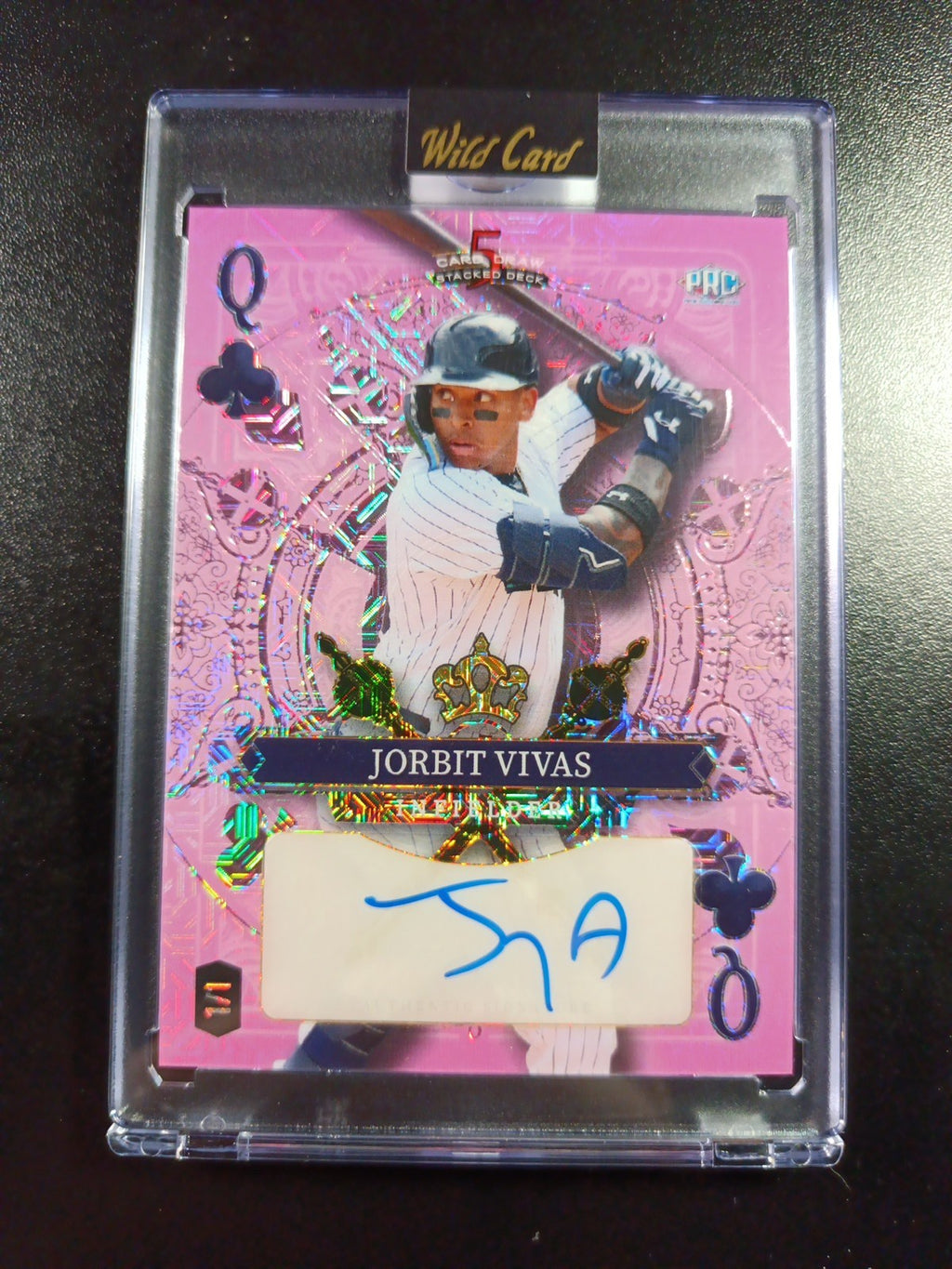 Jorbit Vivas #1/1 Superfractor Autograph Rare Rookie MLB Baseball Card Prizm