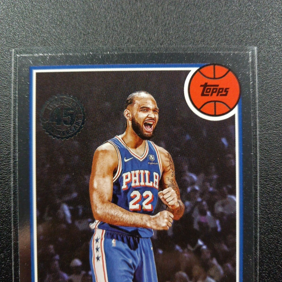 2025-26 Topps Basketball Card Johni Broome Silver Foil 45th Anniversary Case Hit