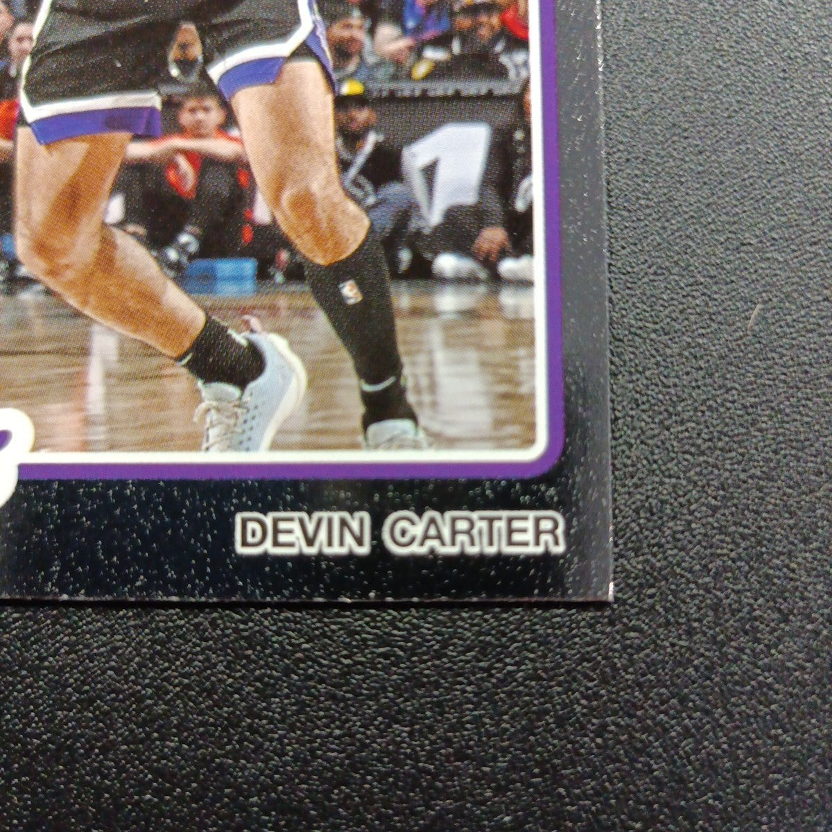 2025-26 Topps Basketball Card Devin Carter Silver Foil 45th Anniversary