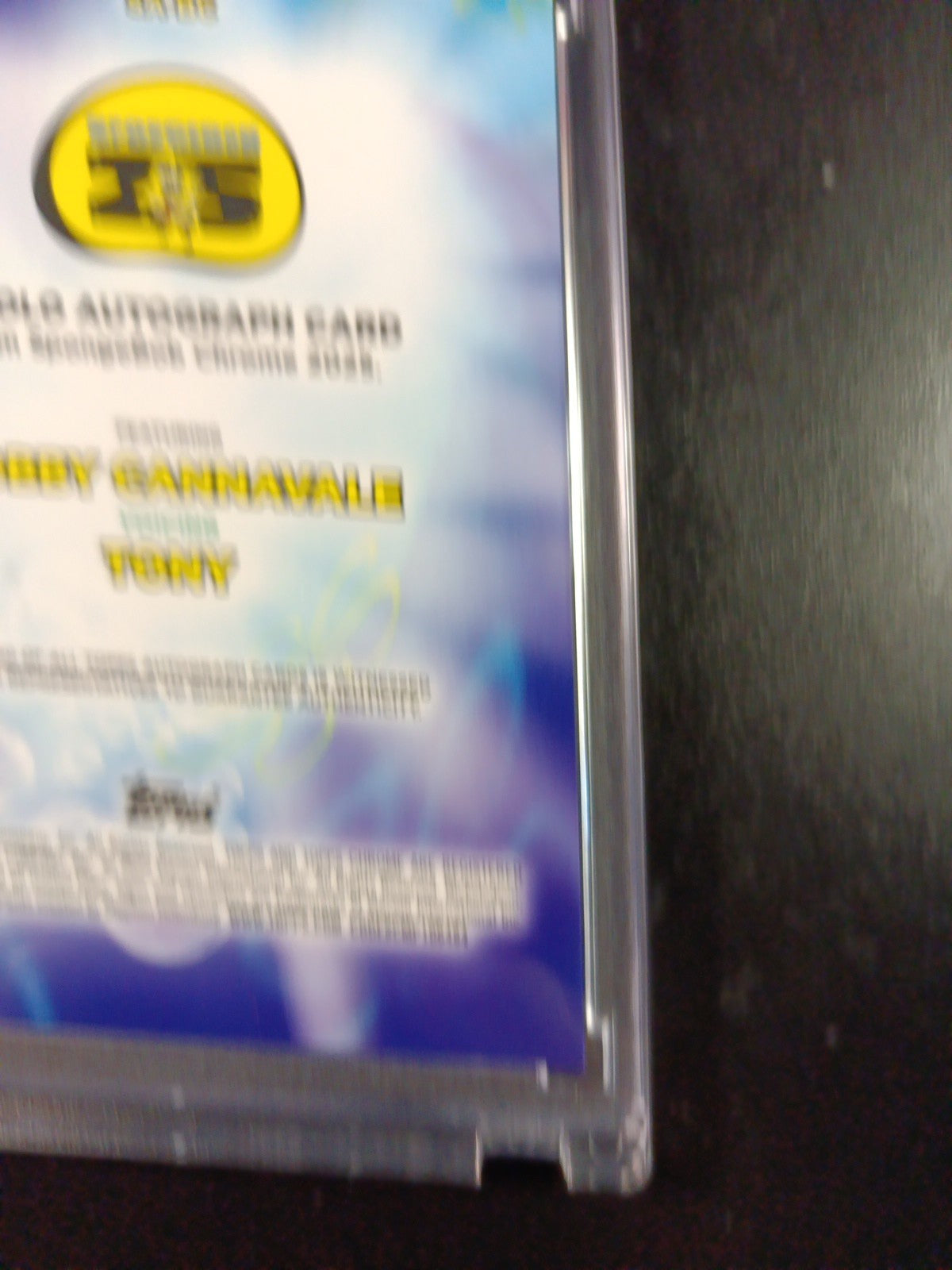 SpongeBob Refractor Autograph Tony Bobby Cannavale Card Topps Case Hit