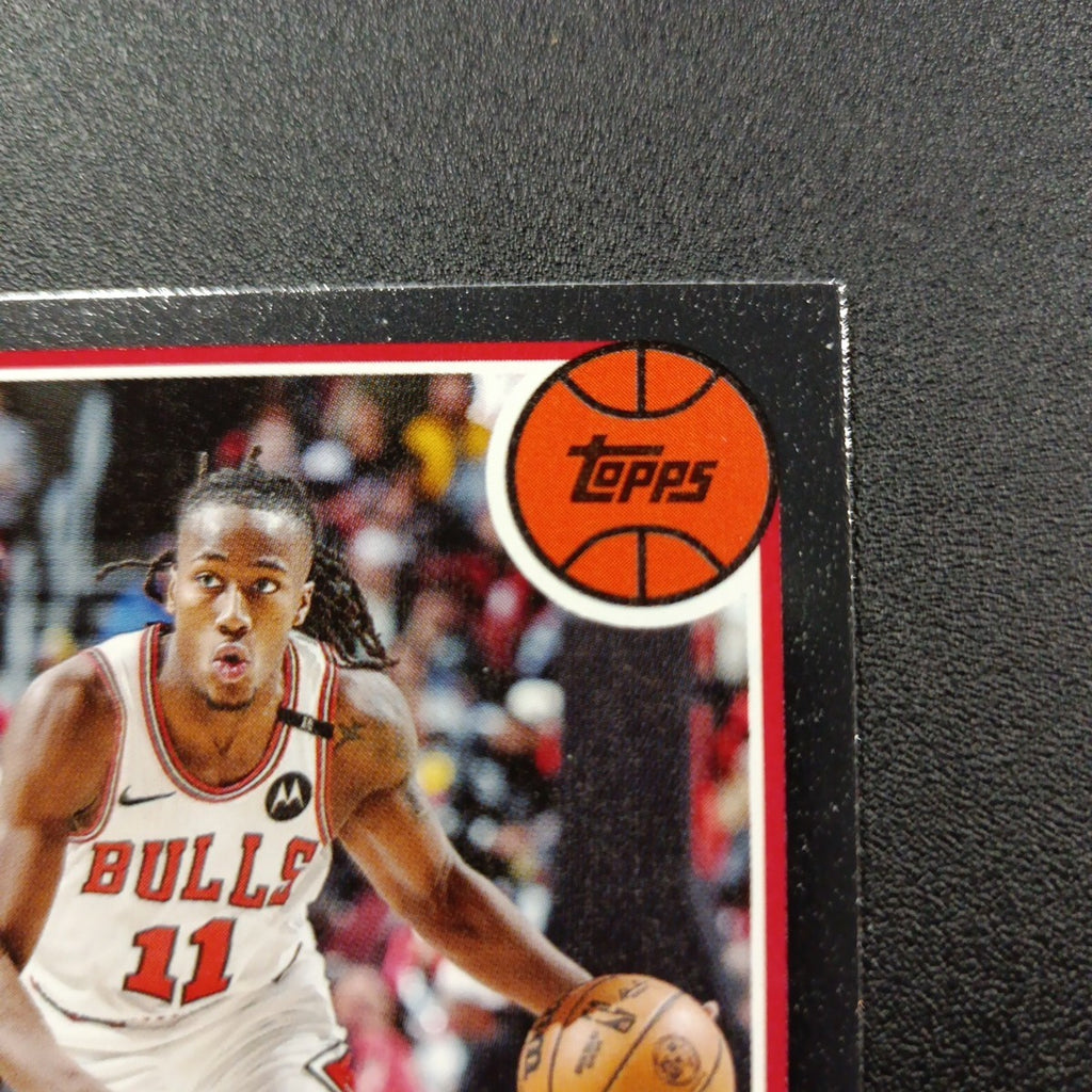 2025-26 Topps Basketball Card Ayo Dosunmu Silver Foil 45th Anniversary
