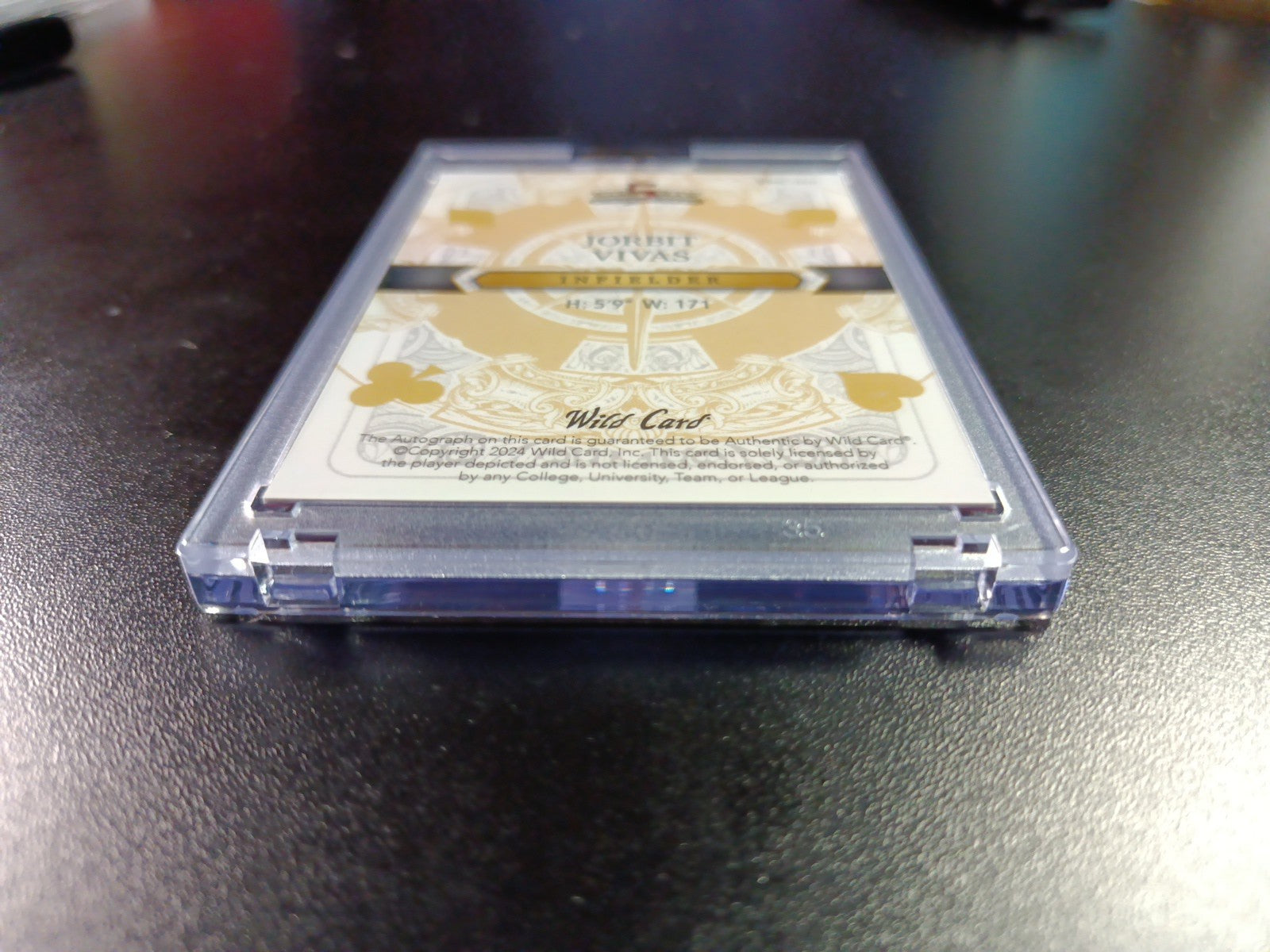 Jorbit Vivas #1/1 Superfractor Autograph Rare Rookie MLB Baseball Card Prizm