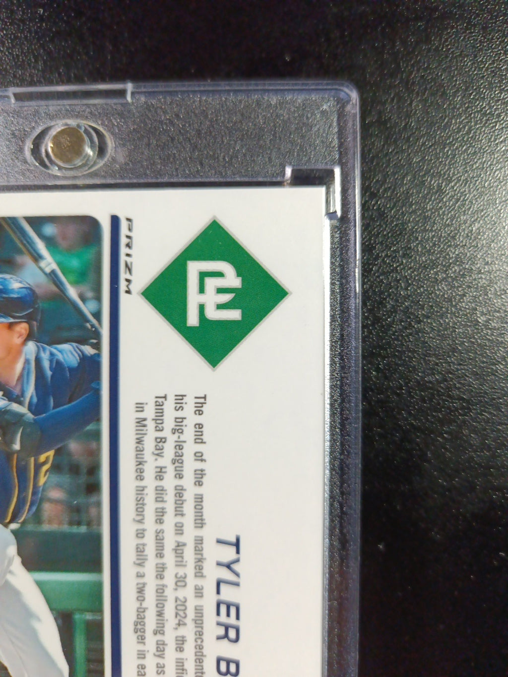 Tyler Black # /10 Panini Prospects Gold Prizm Refractor Baseball Card MLB