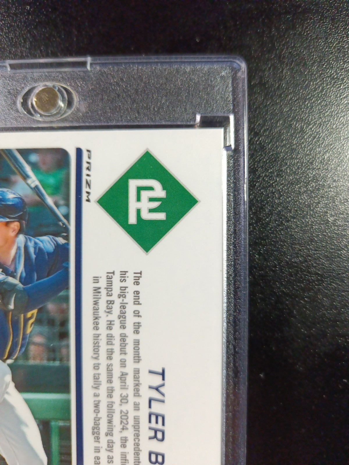 Tyler Black # /10 Panini Prospects Gold Prizm Refractor Baseball Card MLB