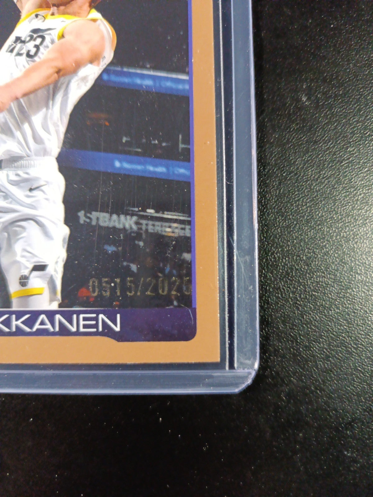 # /2025 Gold Topps Basketball 2025-26 Card Lauri Markkanen 515/2025 Case Hit