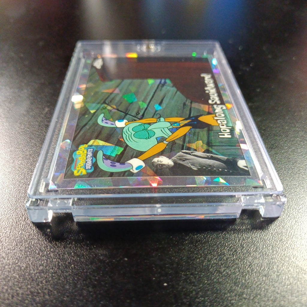 SpongeBob /25 Night Shift Manager Hopalong Squidward Cracked Ice Variant Card