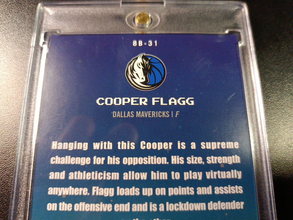 Cooper Flagg Rookie 8 Bit Ballers Video Game Card 2025-26 Topps Basketball