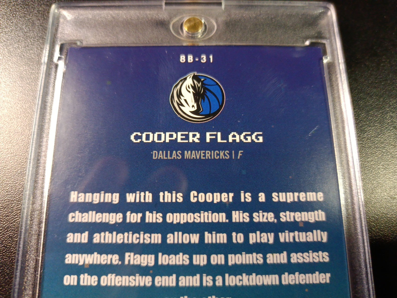 Cooper Flagg Rookie 8 Bit Ballers Video Game Card 2025-26 Topps Basketball