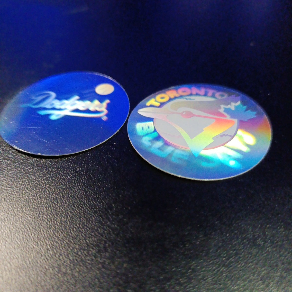 Dodgers & Blue Jays World Series 1989 Upper Deck Hologram Stickers & Foil Pack