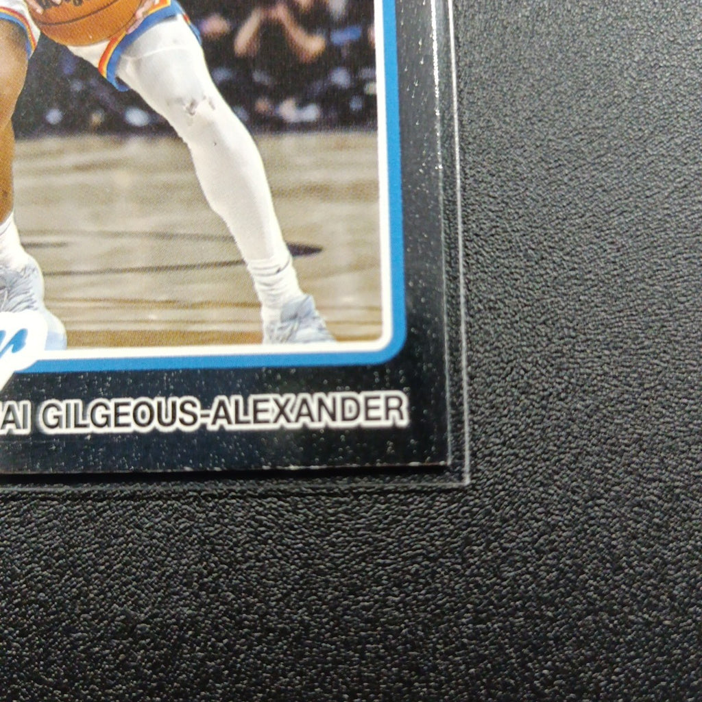 2025-26 Topps Basketball Card Shai Gilgeous Silver Foil 45th Anniversary