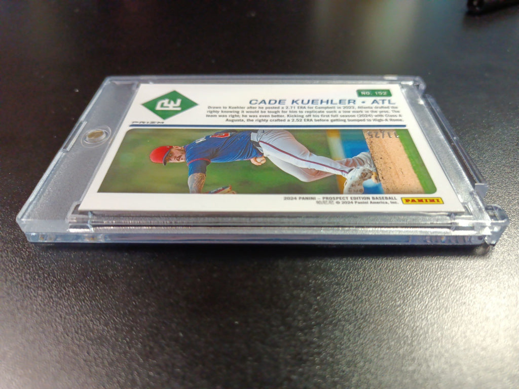 Cade Kuehler # /25 Rare Rookie Atlanta Mojo Prizm Baseball Card MLB