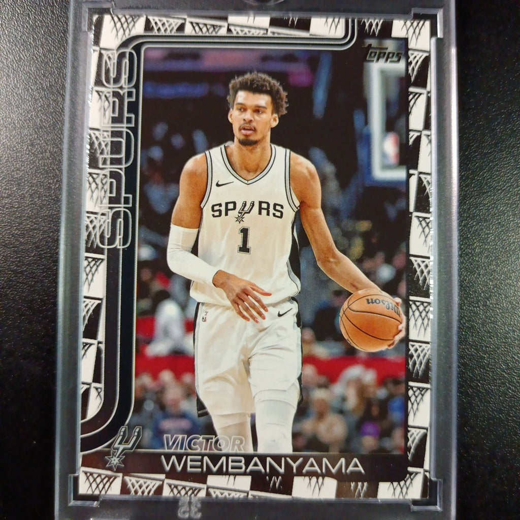 Victor Wembanyama Season Tip Off Foil Card 2025-26 Topps Basketball Card