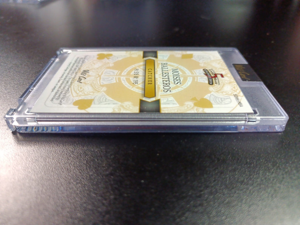 # 1/1 Autograph Moises Ballesteros Rookie Baseball Card Disco Prizm Refractor