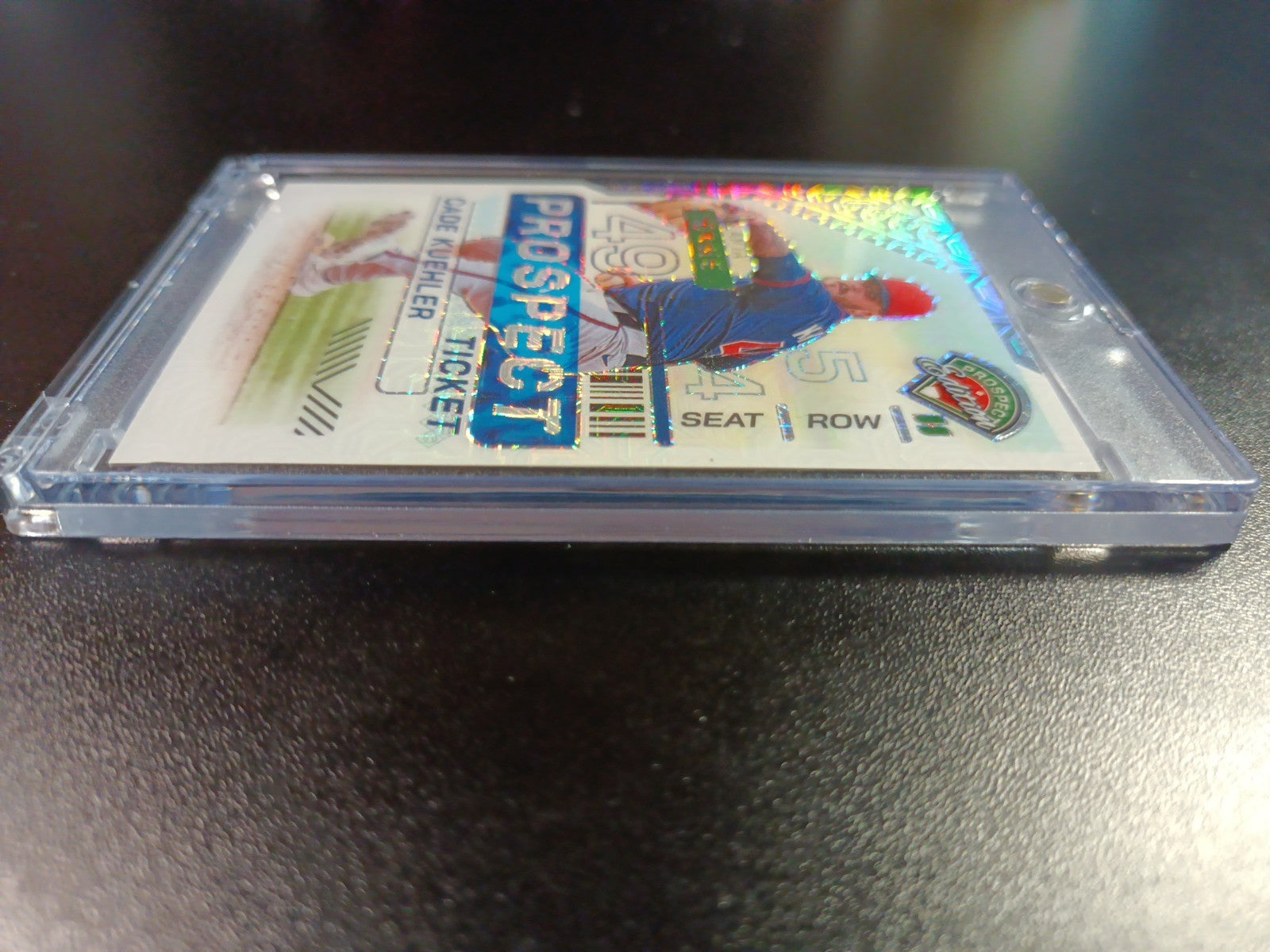 Cade Kuehler # /25 Rare Rookie Atlanta Mojo Prizm Baseball Card MLB