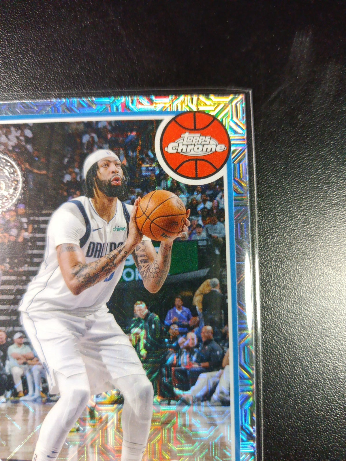 Mojo Refractor Anthony Davis 45th Anniversary Card 25-26 Topps Basketball NBA