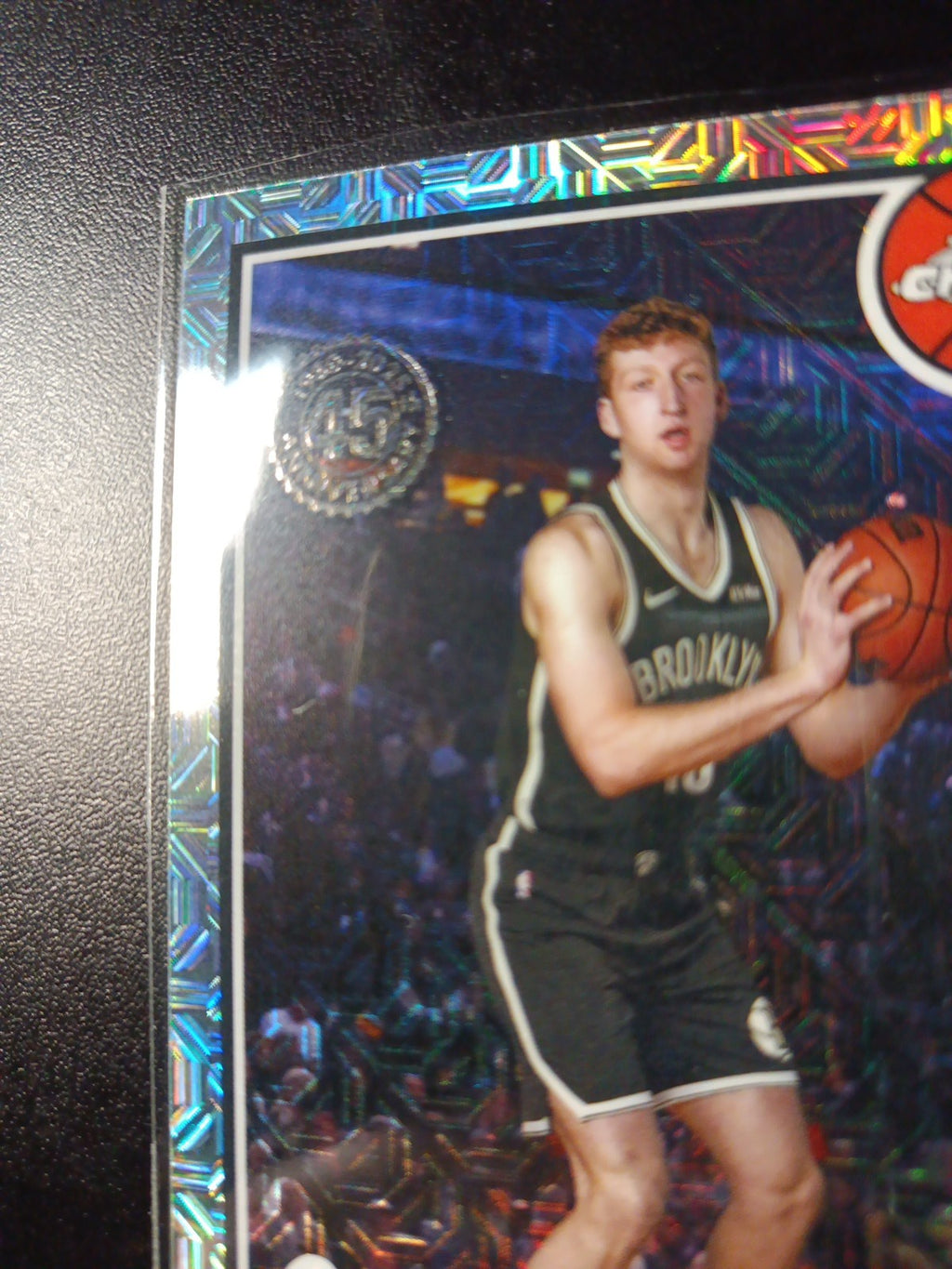 Mojo Refractor Rookie Danny Wolf 45th Anniversary Card 25-26 Topps Basketball 