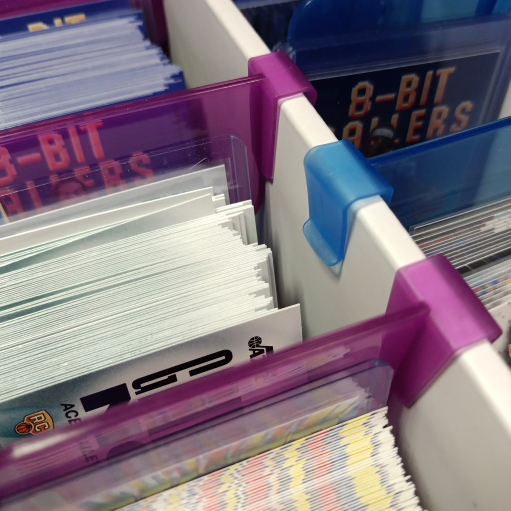 15 Pack Clip On Trading Card Box Sorting Divider Plastic Game Hobby Supplies TCG