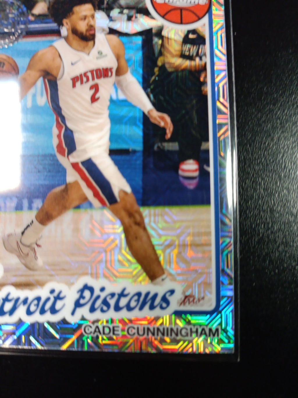 Mojo Refractor Cade Cunningham 45th Anniversary Card 25-26 Topps Basketball NBA