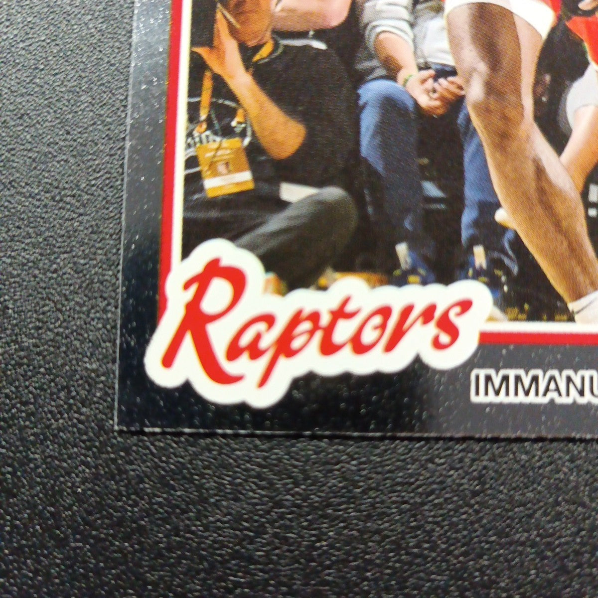 2025-26 Topps Basketball Card Immanuel Quickley Silver Foil 45th Anniversary