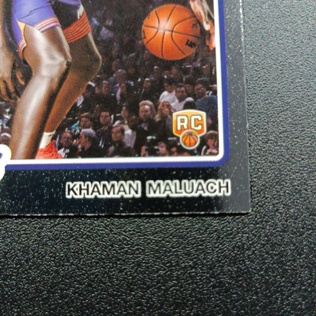 2025-26 Topps Basketball Card Khaman Maluach Silver Foil 45th Anniversary