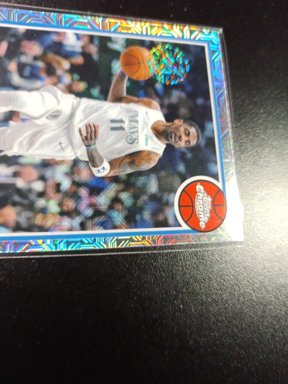 Mojo Refractor Kyrie Irving 45th Anniversary Card 25-26 Topps Basketball NBA