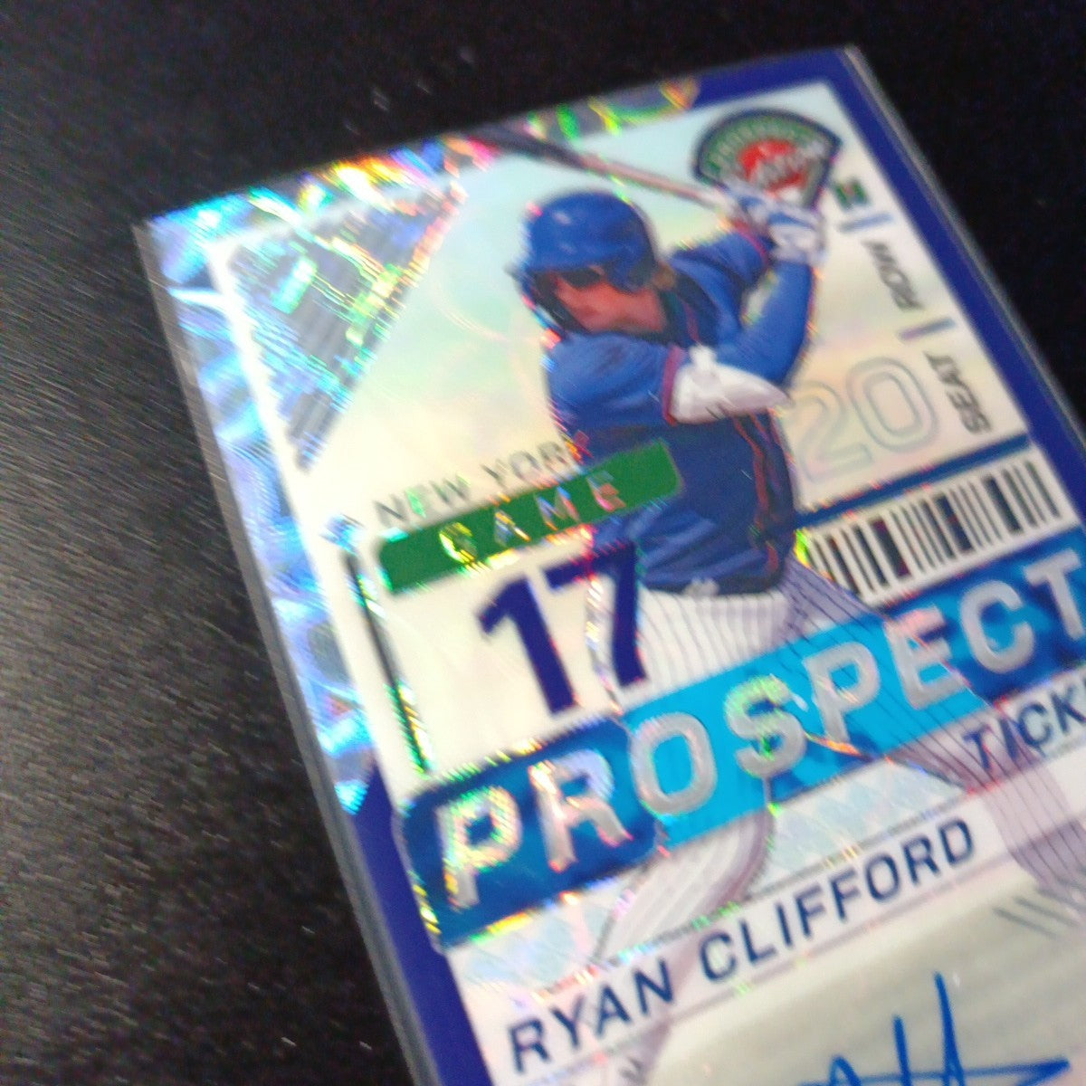 # /49 Prizm Autograph Ryan Clifford Panini Prospect Rookie Baseball Card 2024
