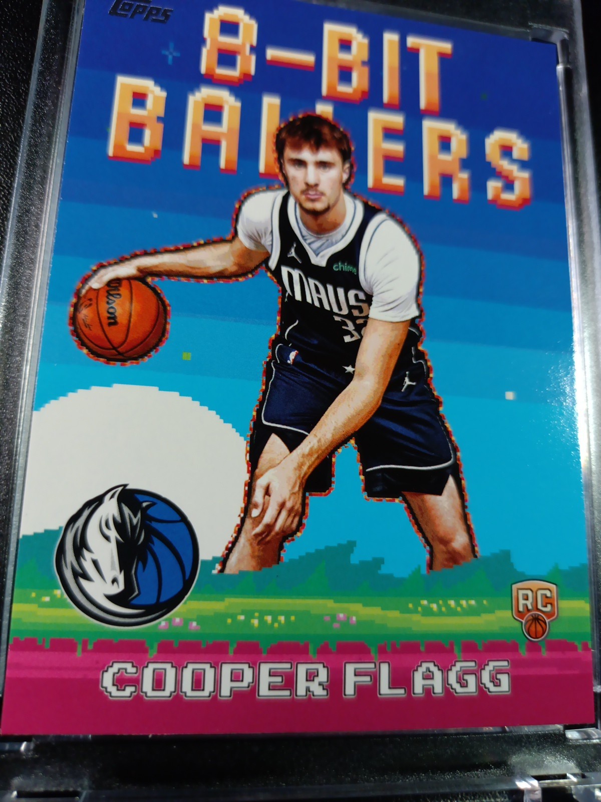 Cooper Flagg Rookie 8 Bit Ballers Video Game Card 2025-26 Topps Basketball