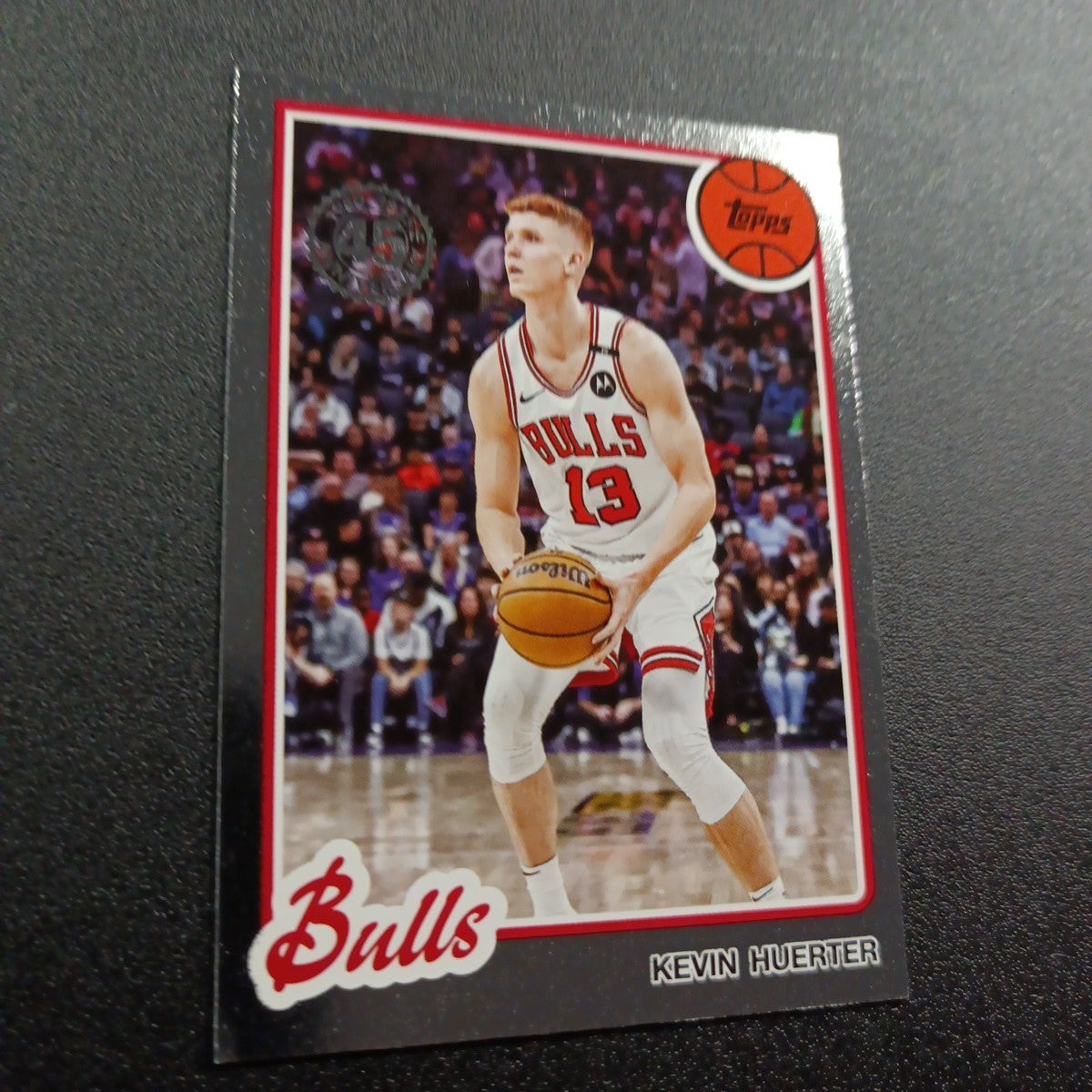 2025-26 Topps Basketball Card Kevin Huerter Silver Foil 45th Anniversary