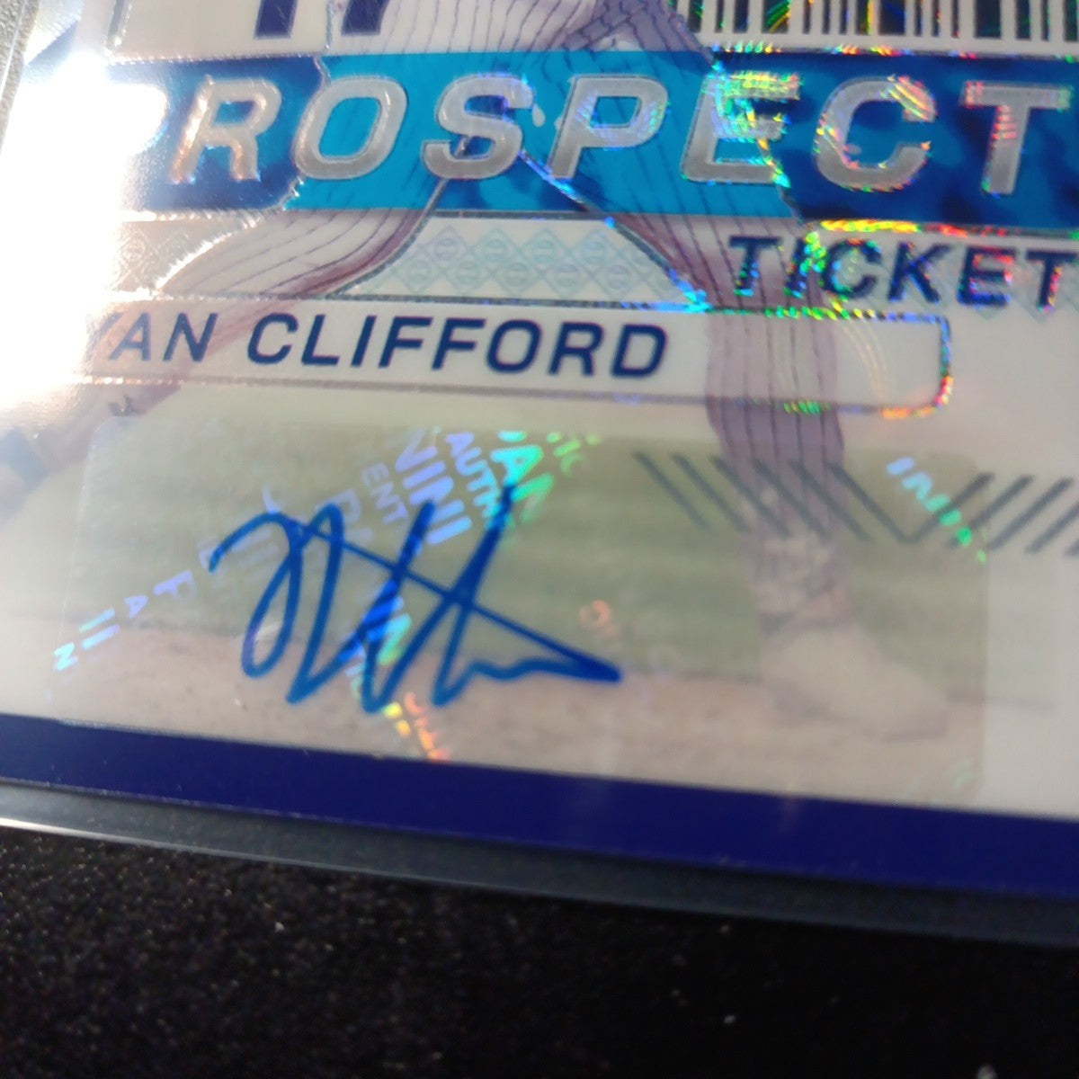 # /49 Prizm Autograph Ryan Clifford Panini Prospect Rookie Baseball Card 2024