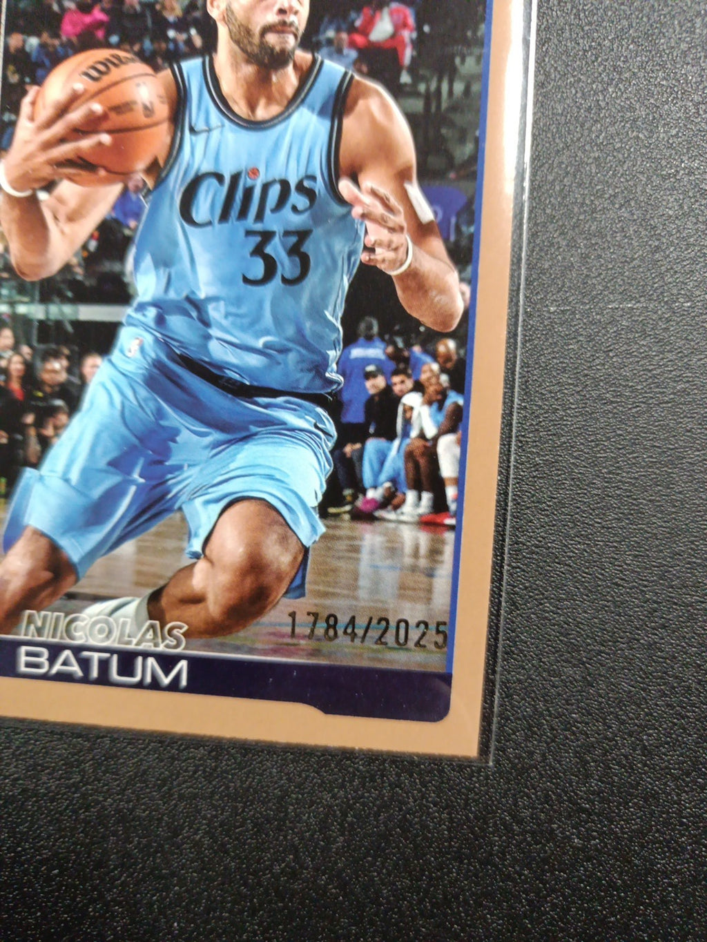 # /2025 Gold Topps Basketball 2025-26 Card Nicolas Batum 1784/2025 Case Hit