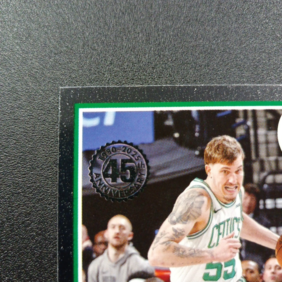 2025-26 Topps Basketball Card Baylor Sheierman Silver Foil 45th Anniversary