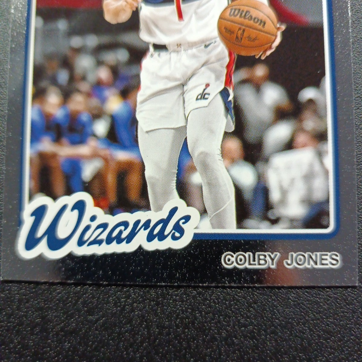 2025-26 Topps Basketball Card Colby Jones Silver Foil 45th Anniversary