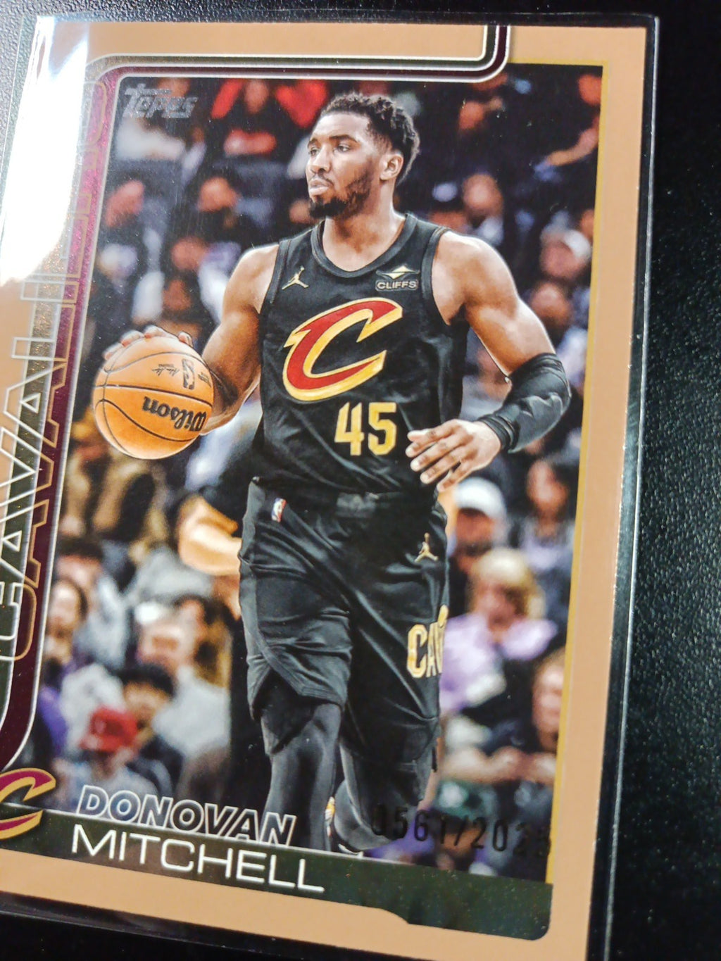 # /2025 Donovan Mitchell Gold Card 2025-26 Topps Basketball NBA Cavaliers