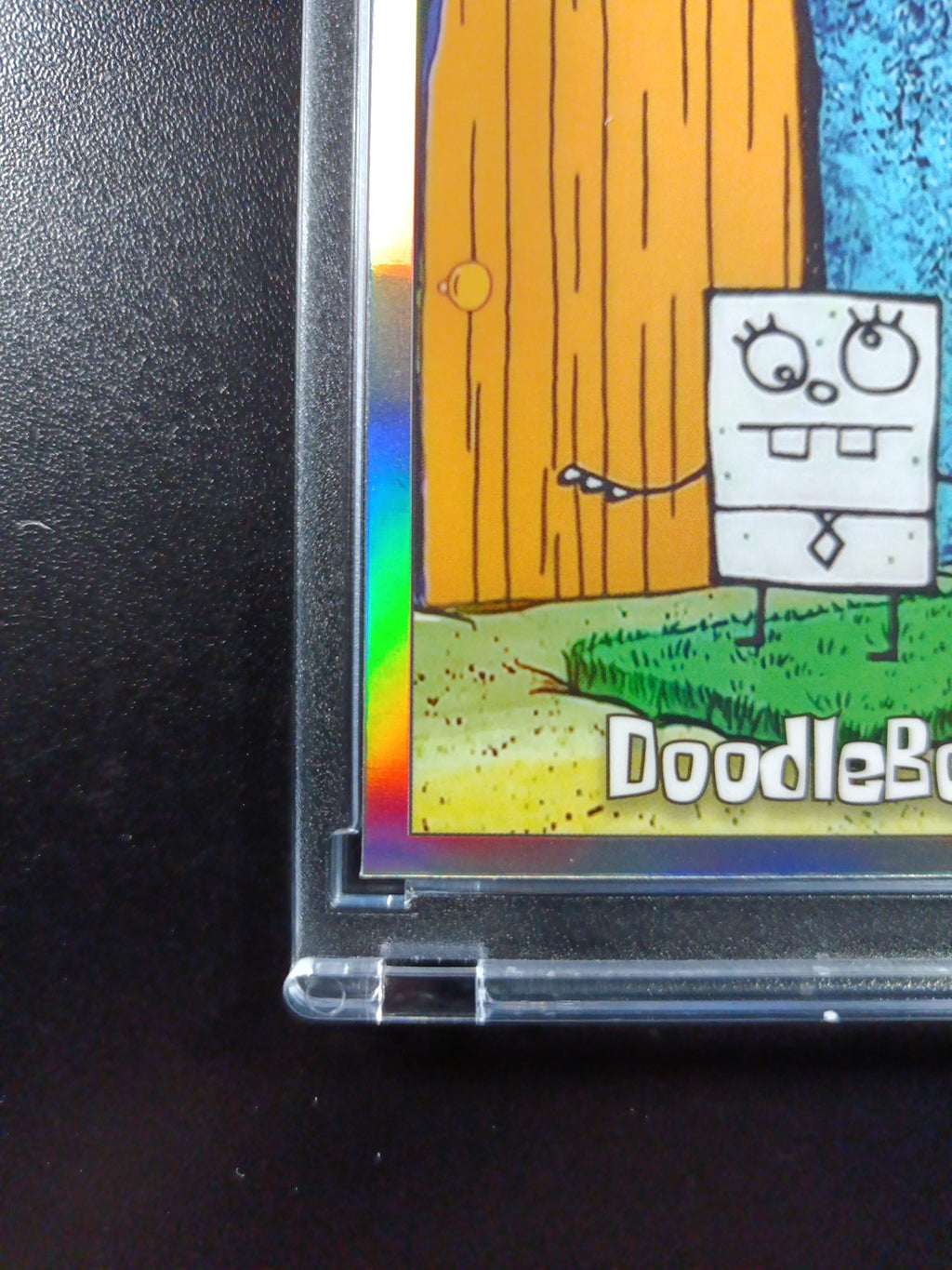 SpongeBob DoodleBob #2 Refractor Parallel Trading Card Topps Chrome 2025